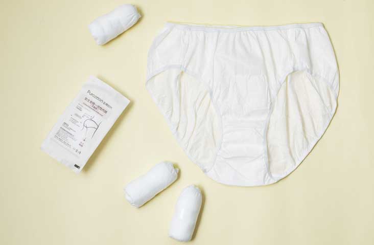Goodern Women's Disposable Underwear Pure Cotton Ladies Discreet